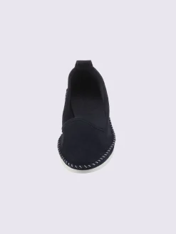 Trotteurs cuir velours de vache.