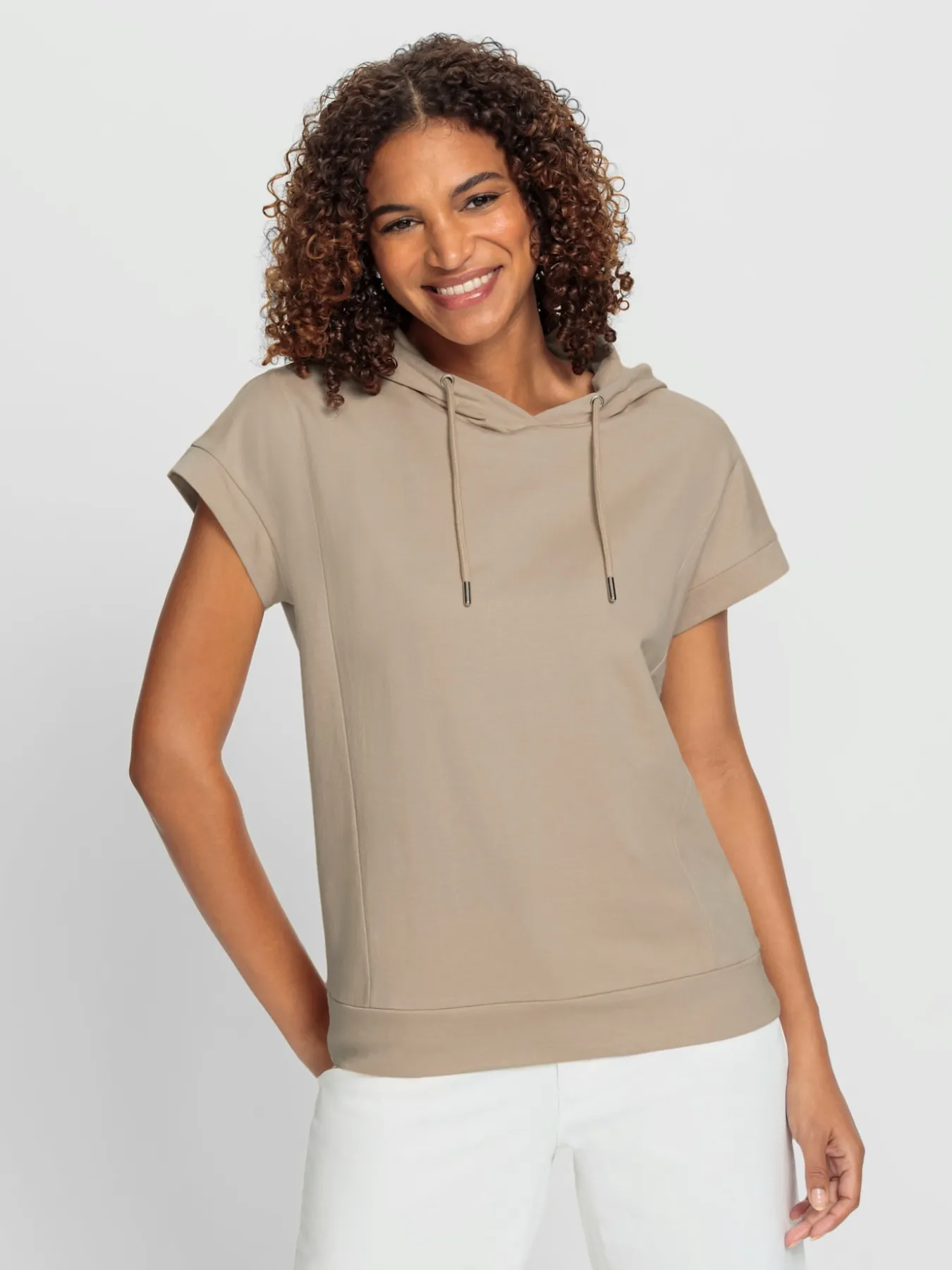 T-shirt à capuche 50% coton