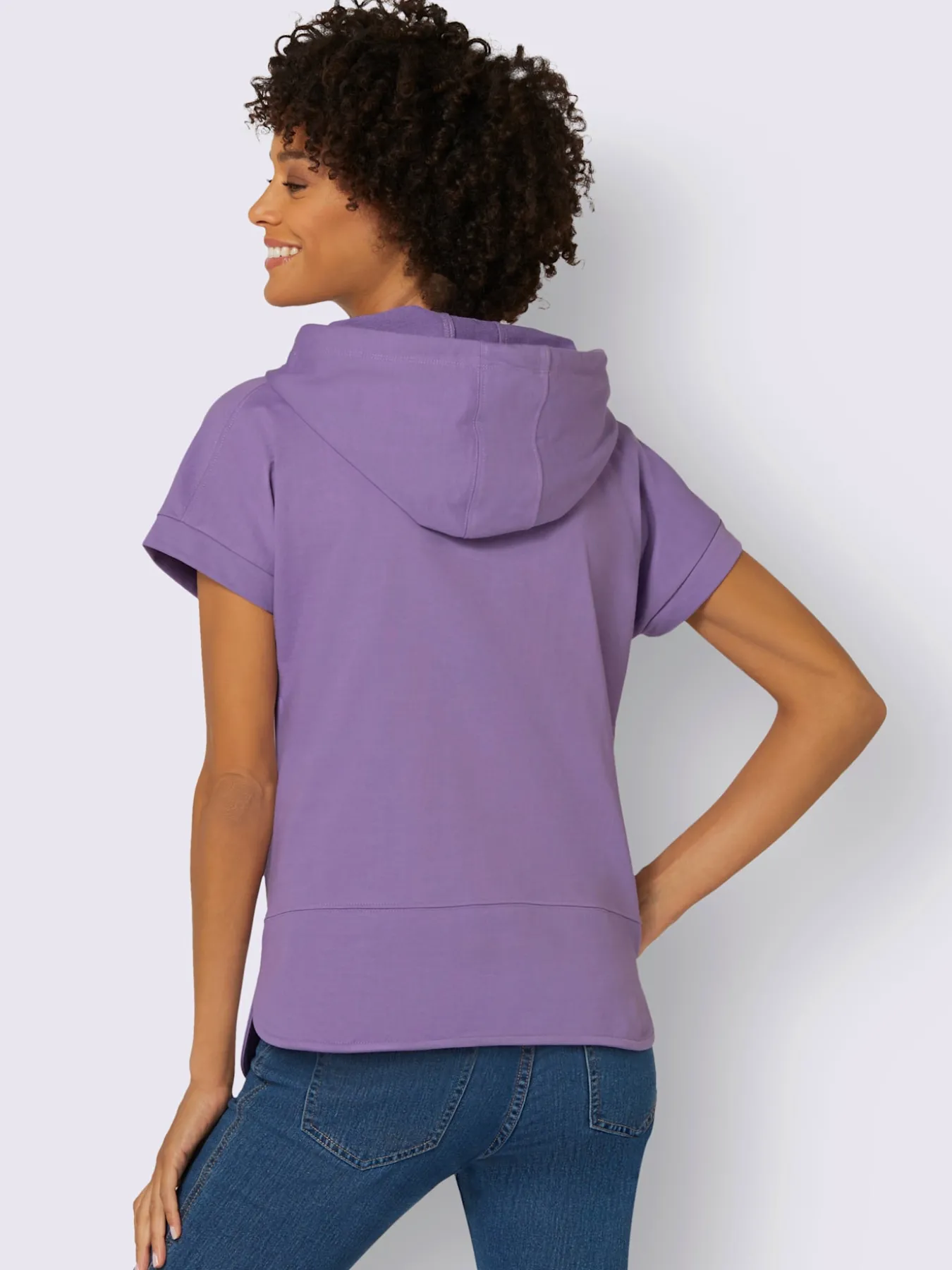 T-shirt à capuche 50% coton
