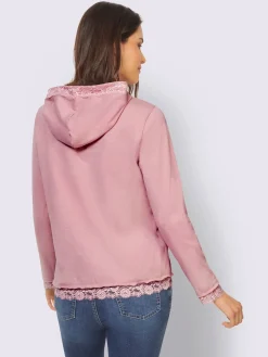 T-shirt à capuche pur coton