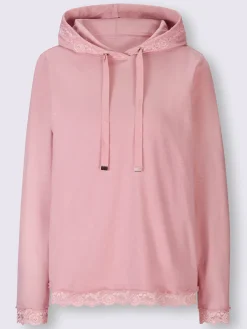T-shirt à capuche pur coton