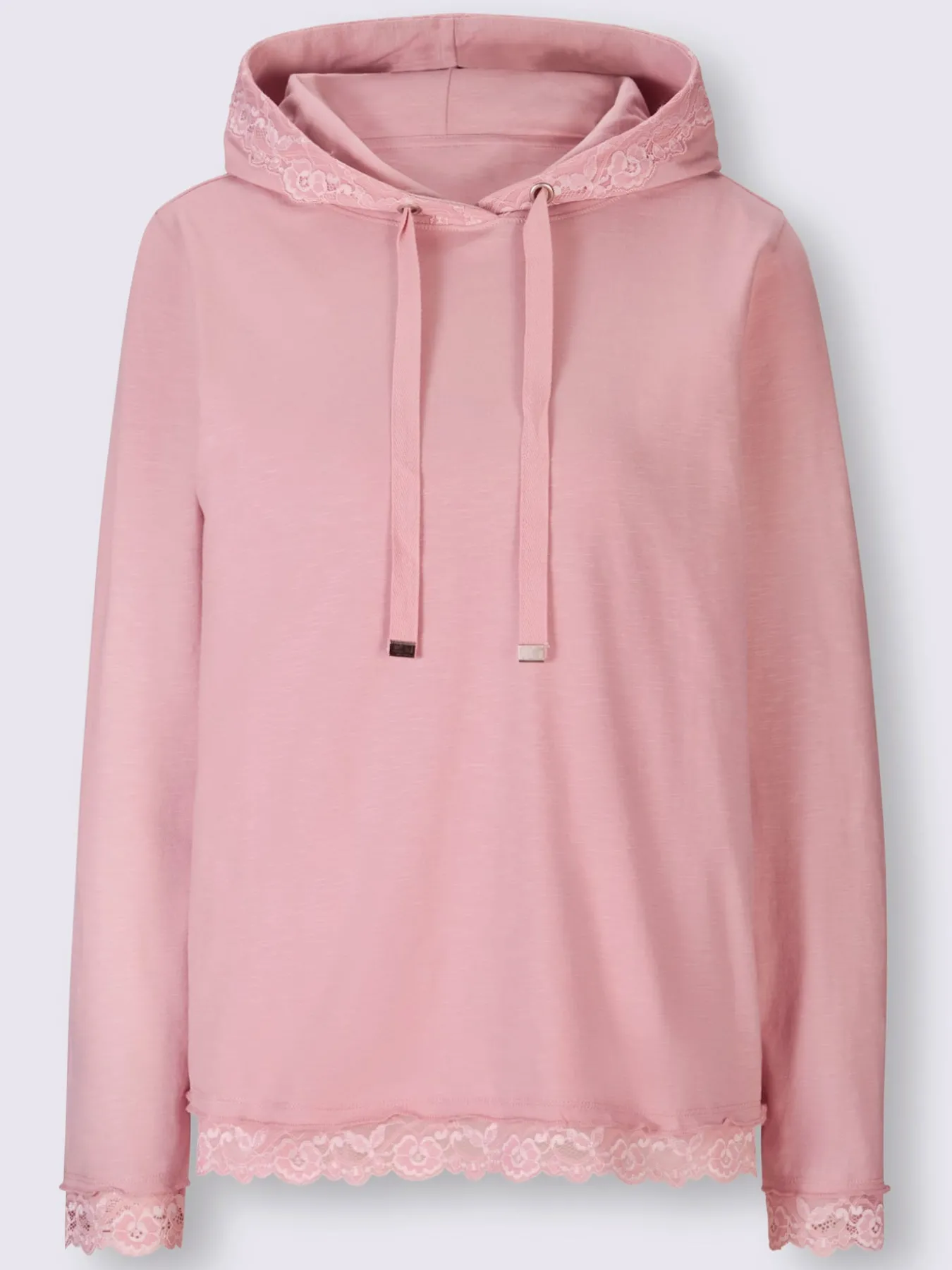 T-shirt à capuche pur coton