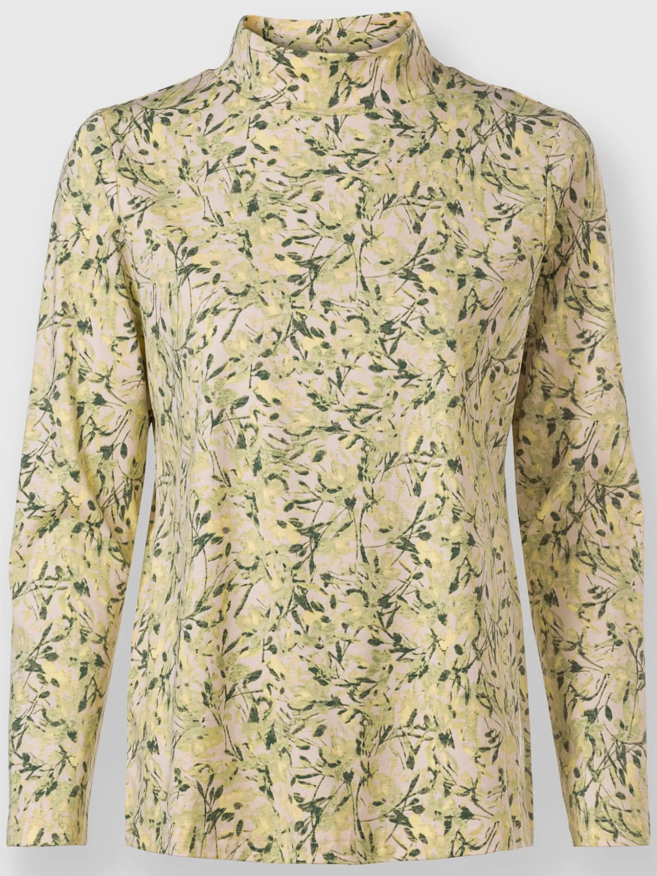 T-shirt à col montant qualité coton doux sur la peau