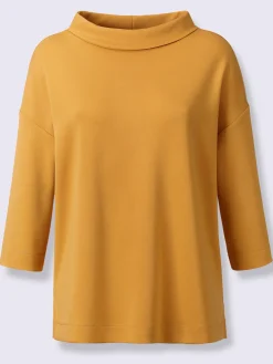 T-shirt à col roulé 50% modal