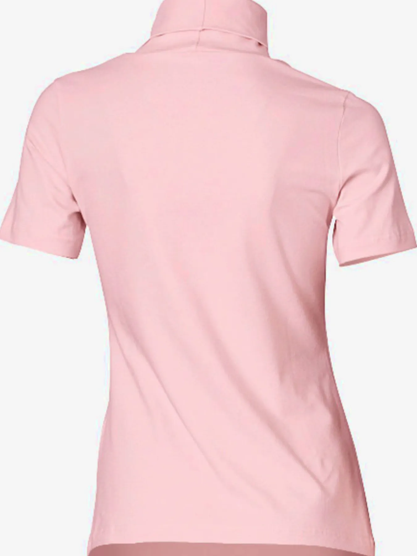 T-shirt à col roulé basique facile à associer avec joli col roulé