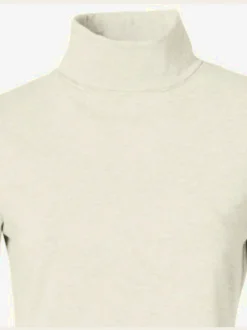 T-shirt à col roulé basique incontournable avec col roulé