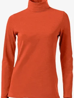 T-shirt à col roulé basique incontournable avec col roulé