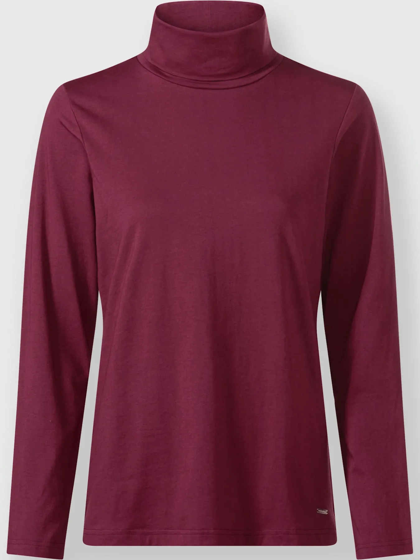 T-shirt à col roulé col roulé flatteur