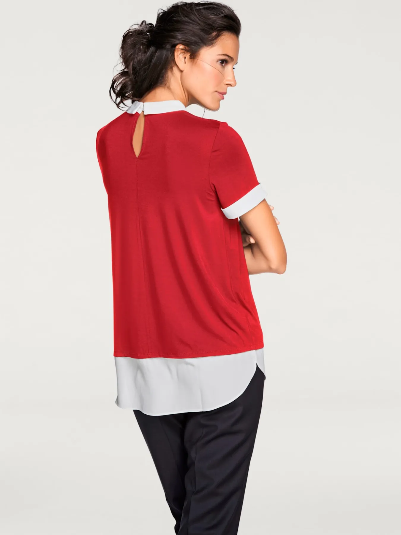 T-shirt 2 en 1 joli look 2 en 1