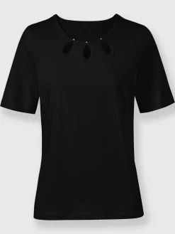 T-shirt à encolure ronde 50% coton