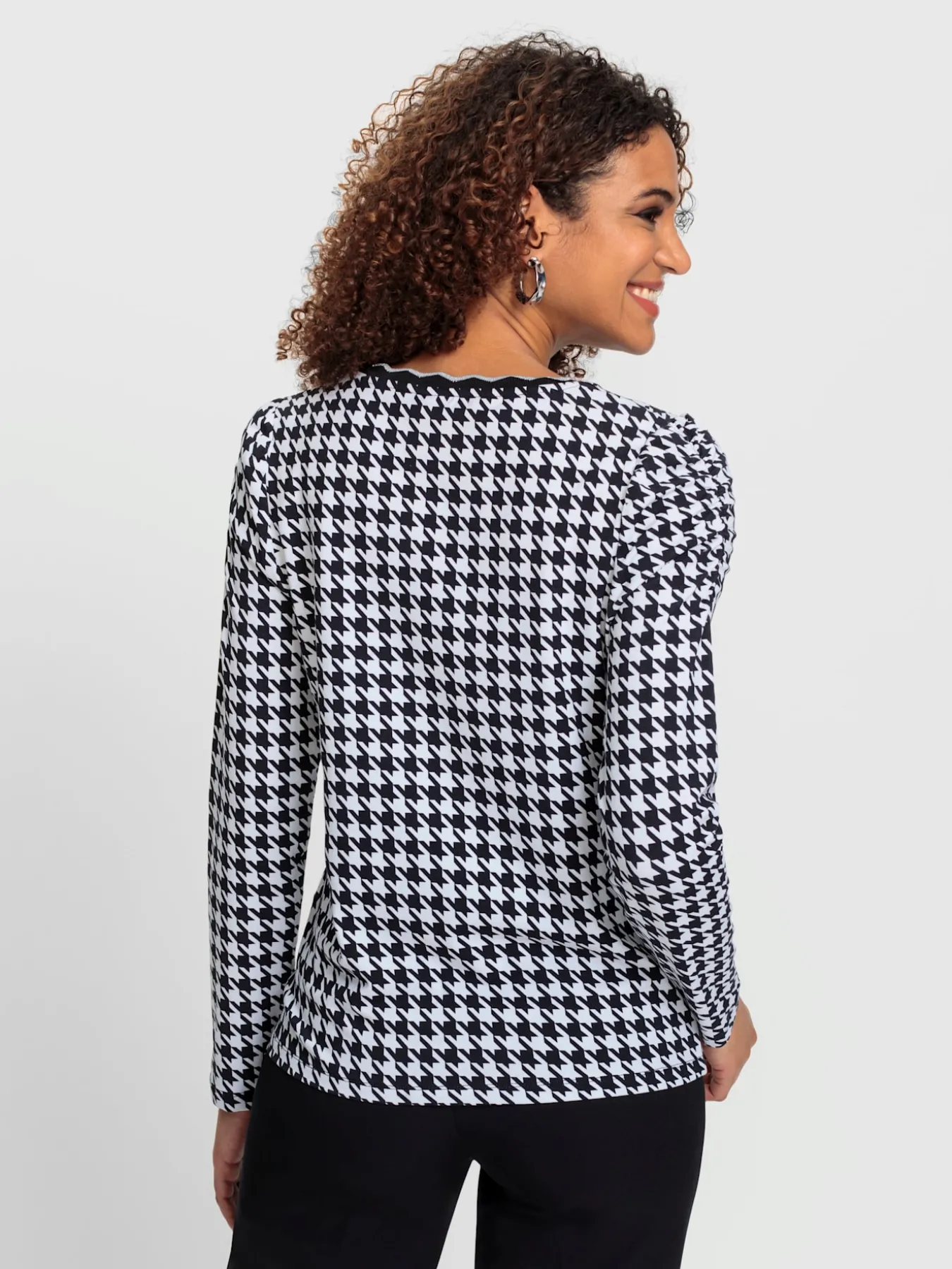 T-shirt à encolure ronde 95% coton