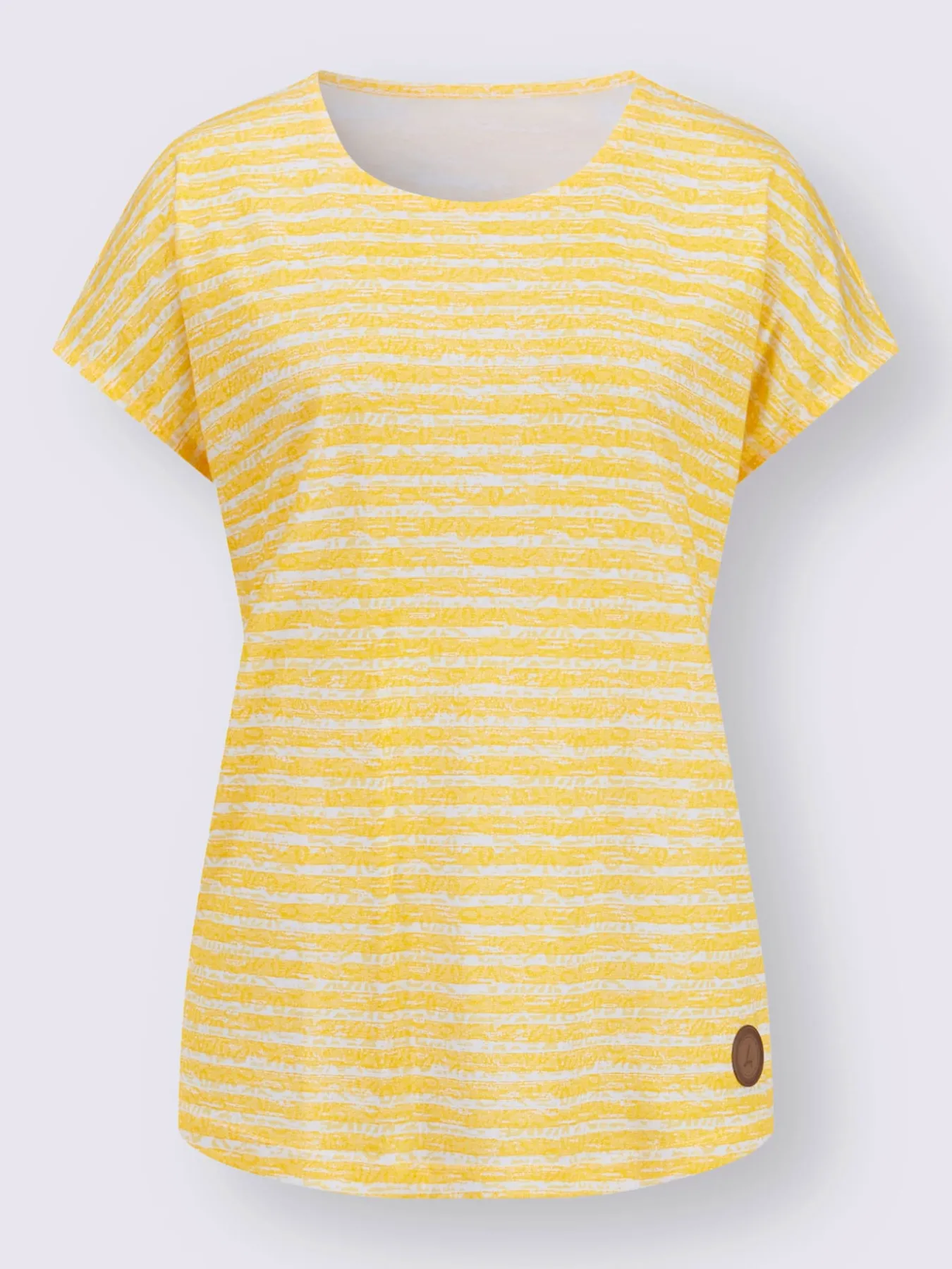 T-shirt à encolure ronde 50% coton