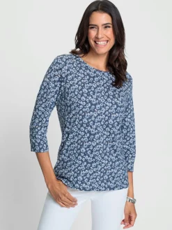 T-shirt à encolure ronde 50% coton