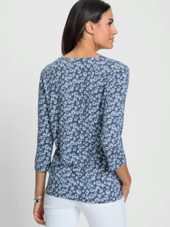 T-shirt à encolure ronde 50% coton