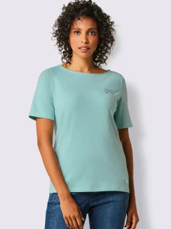 T-shirt à encolure ronde haute qualité