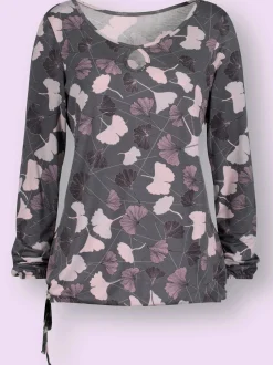 T-shirt à encolure ronde qualité viscose douce