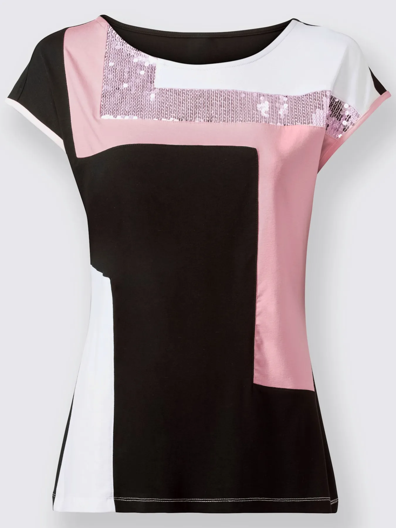 T-shirt à encolure ronde viscose
