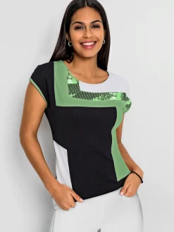 T-shirt à encolure ronde viscose