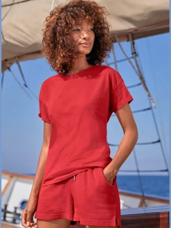 T-shirt à la largeur confortable