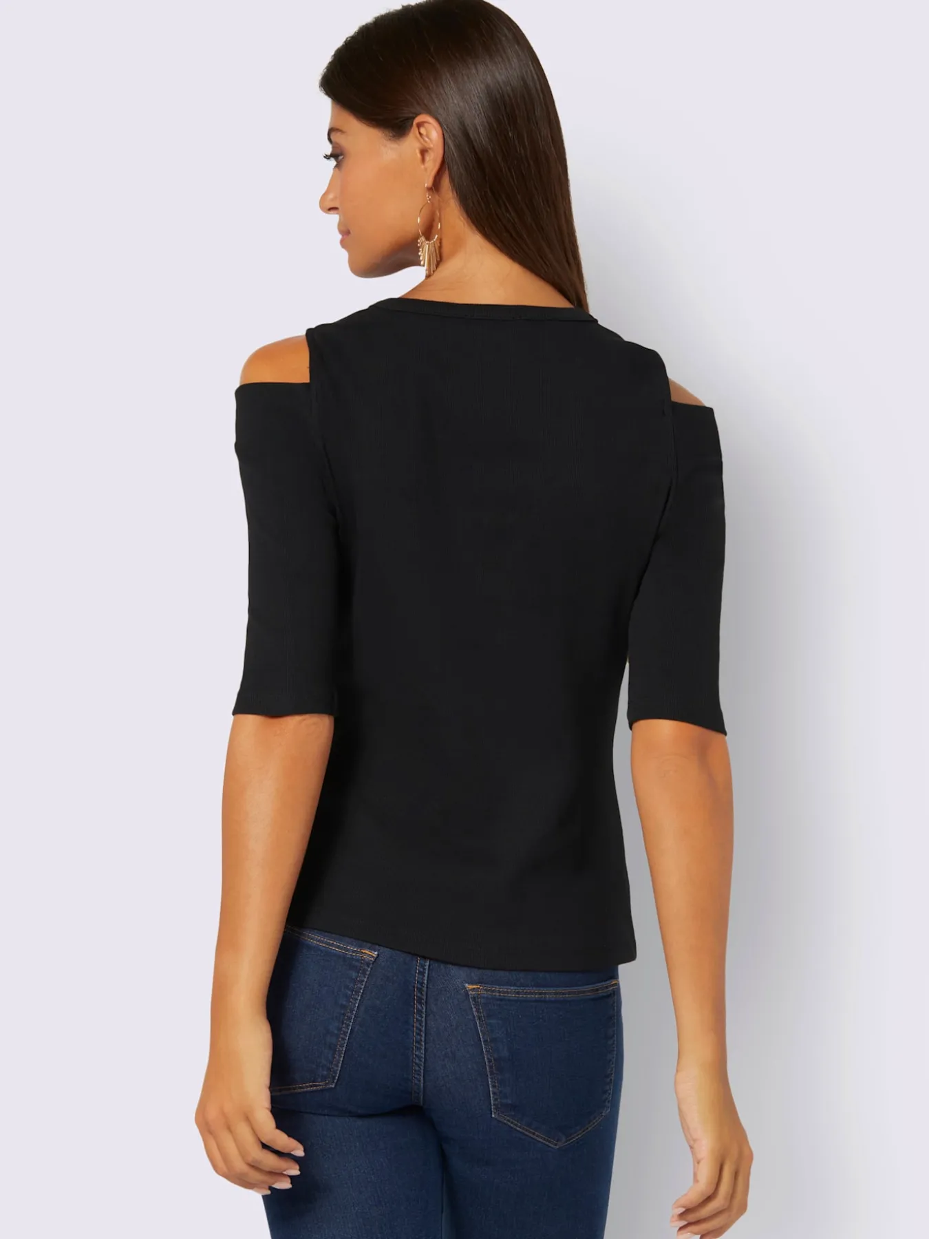T-shirt à manches 3/4 95% coton