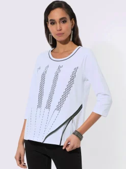 T-shirt à manches 3/4 95% coton