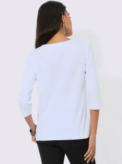T-shirt à manches 3/4 95% coton