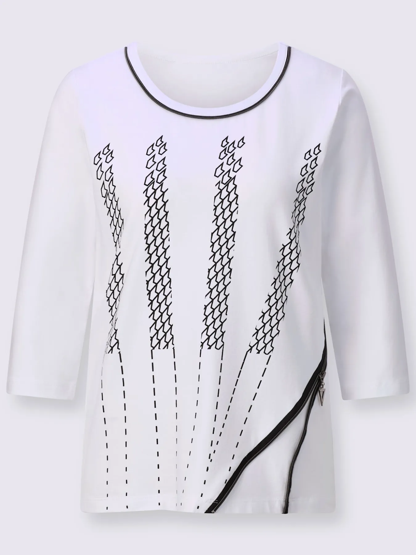 T-shirt à manches 3/4 95% coton
