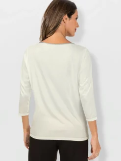 T-shirt à manches 3/4 50% coton