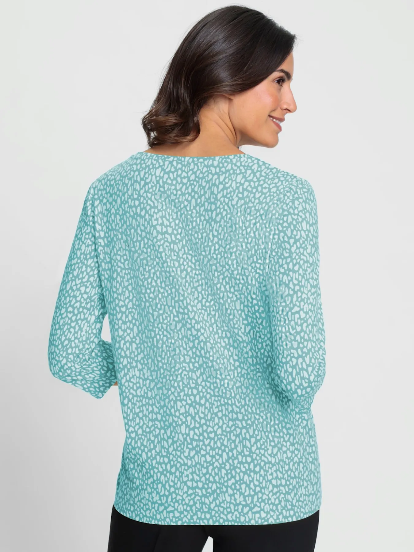 T-shirt à manches 3/4 50% coton