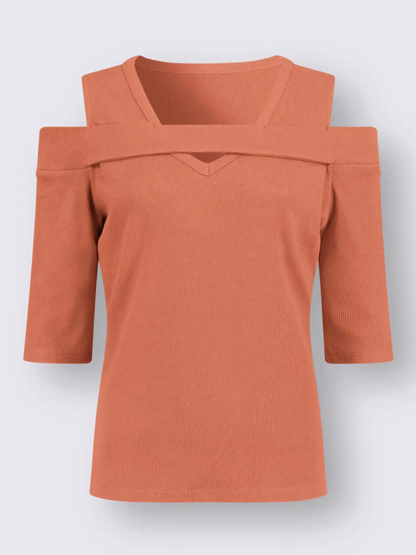 T-shirt à manches 3/4 95% coton