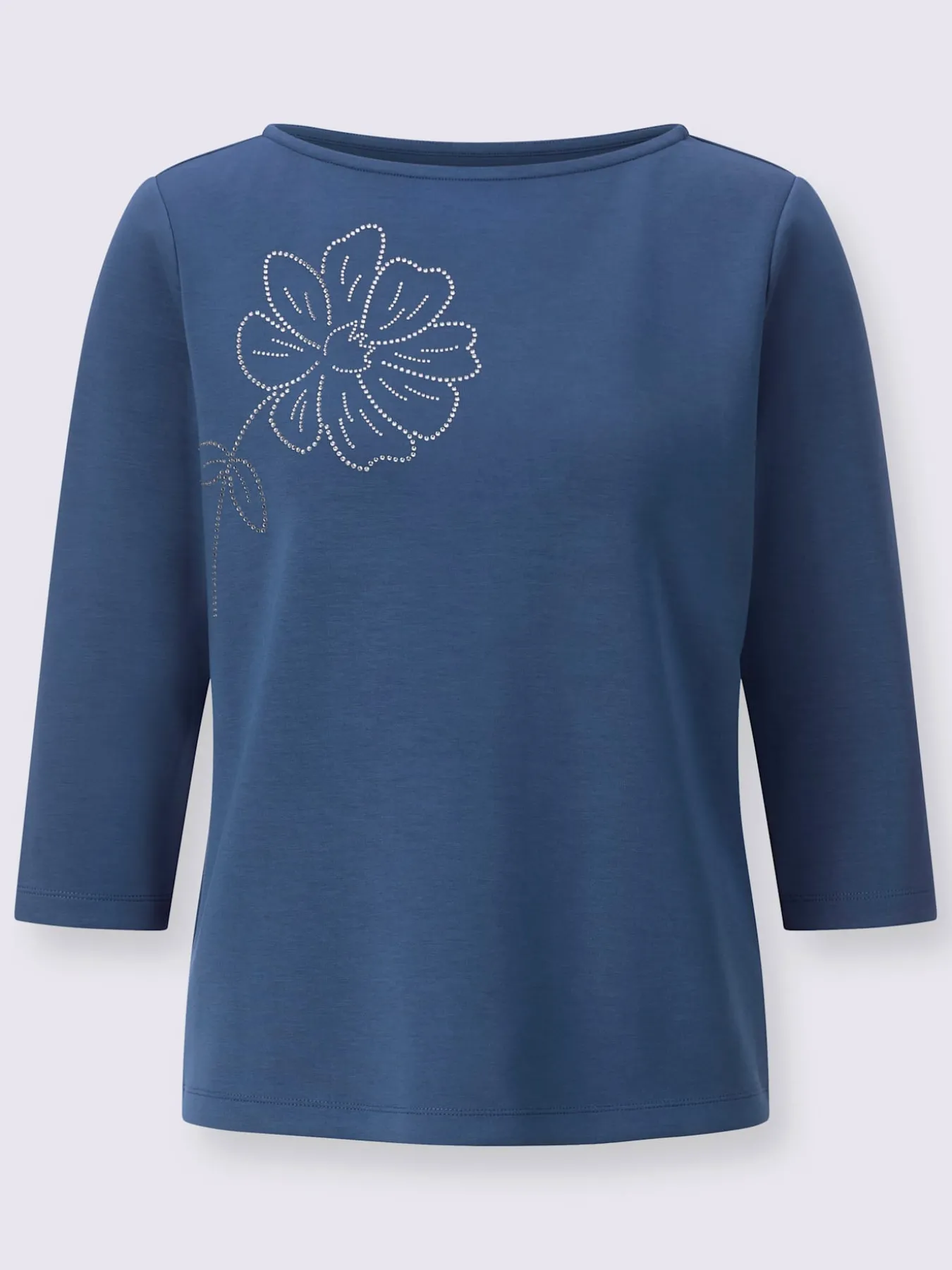 T-shirt à manches 3/4 50% modal