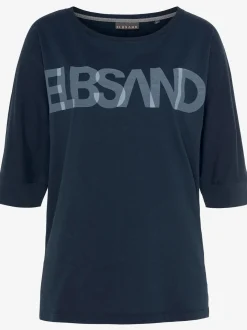T-shirt à manches 3/4 encolure ronde