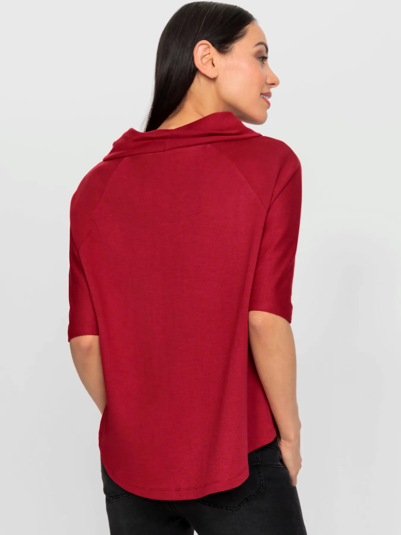 T-shirt à manches 3/4 look ample tendance
