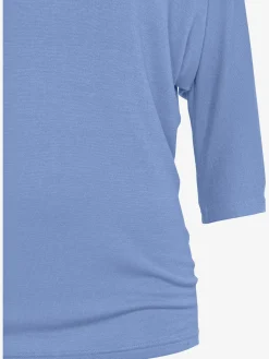 T-shirt à manches 3/4 manches chauve-souris pour un look décontracté