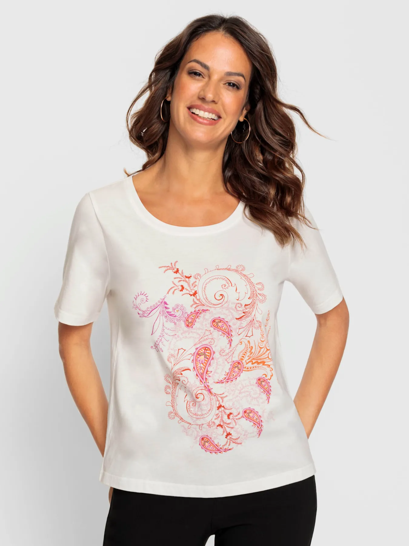 T-shirt à manches courtes 50% coton