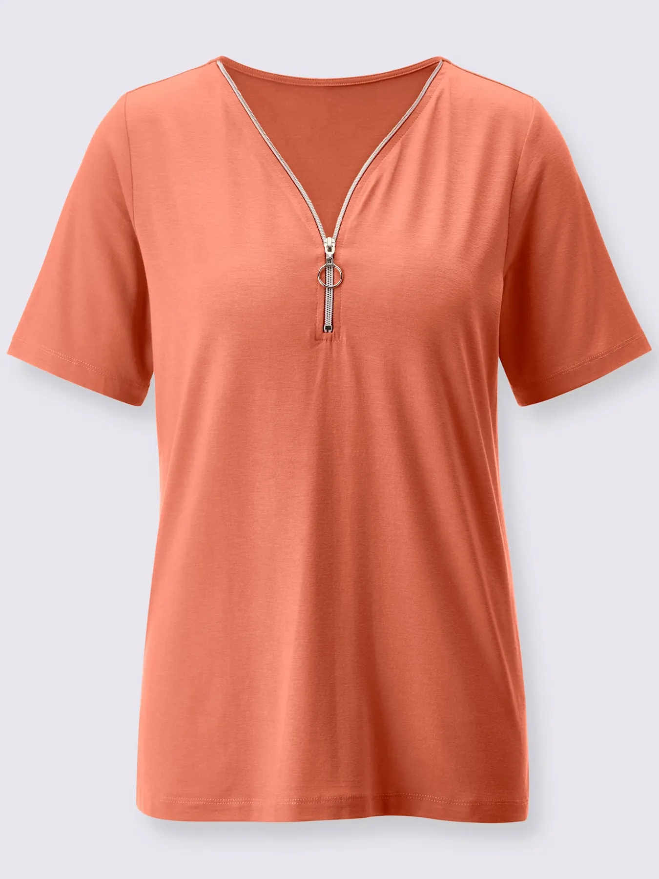 T-shirt à manches courtes avec viscose (ecovero)