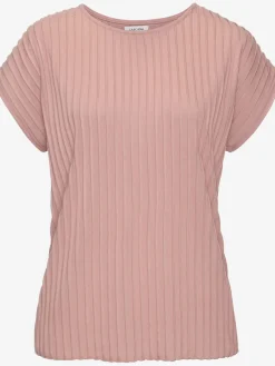T-shirt à manches courtes encolure haute