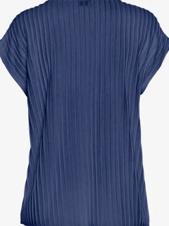 T-shirt à manches courtes encolure haute