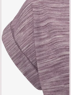 T-shirt à manches courtes effet structuré bicolore