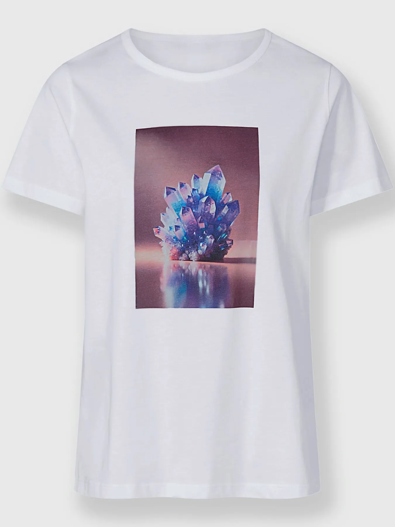 T-shirt à manches courtes imprimé assorti
