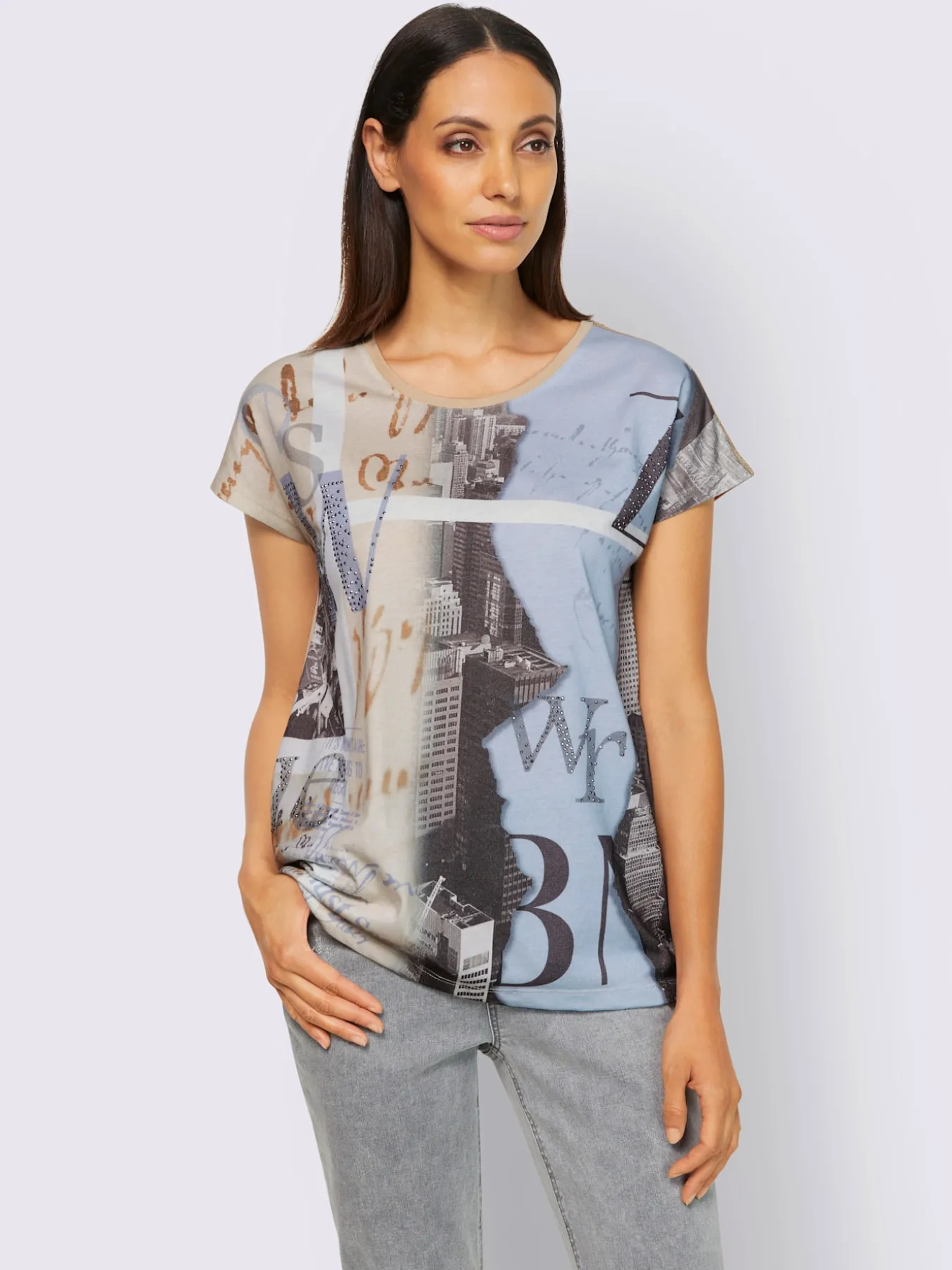 T-shirt à manches courtes imprimé