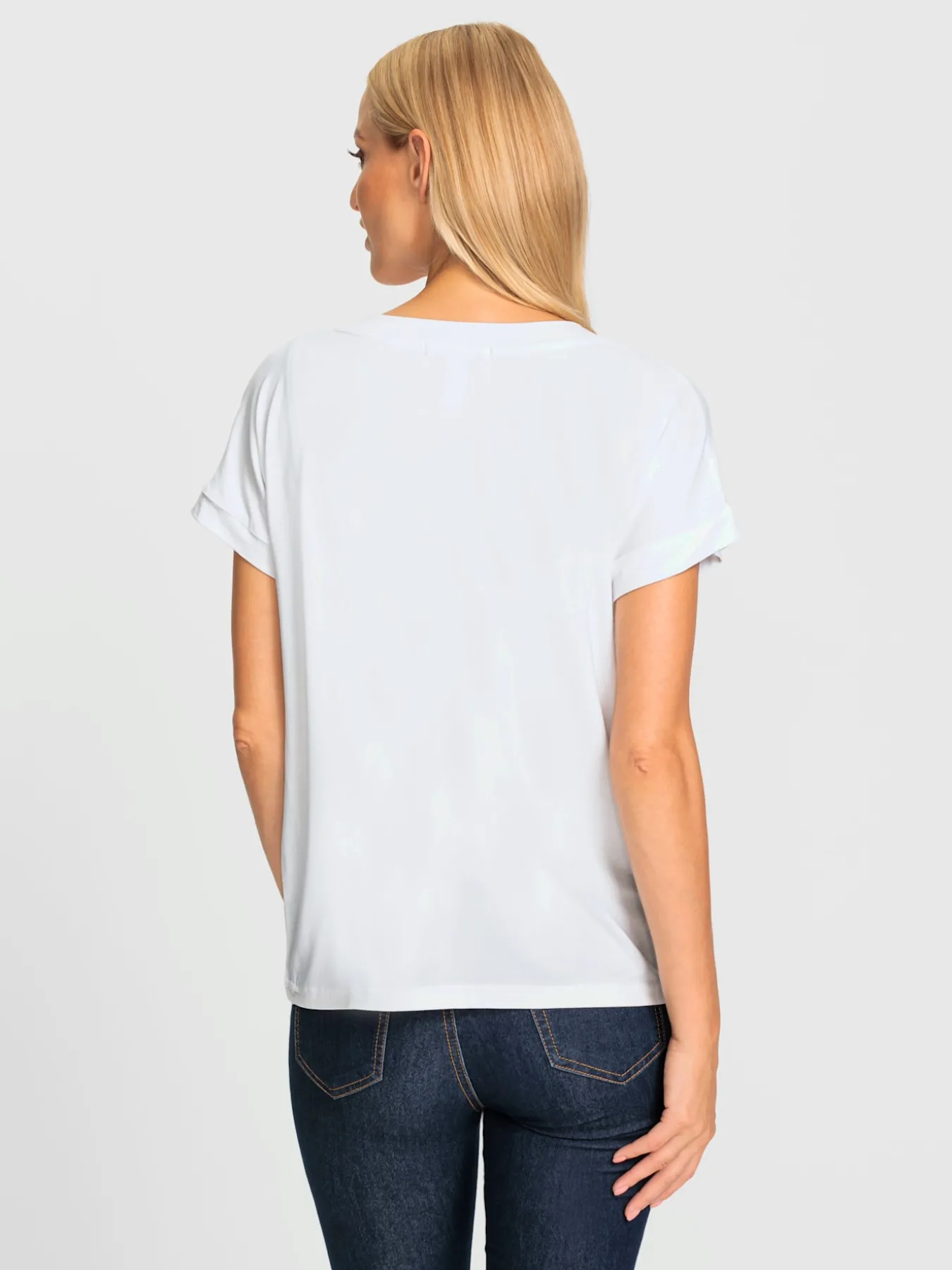 T-shirt à manches courtes imprimé à effet 3d