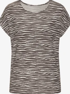 T-shirt à manches courtes imprimé animal tendance