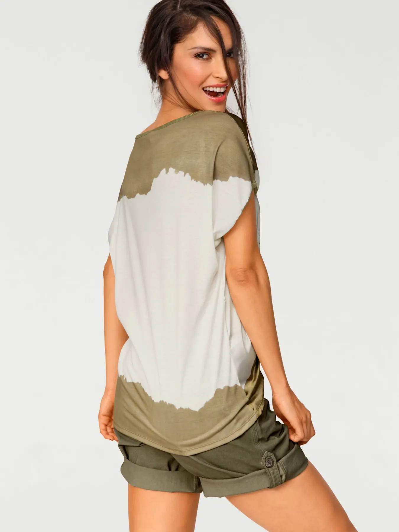 T-shirt à manches courtes look tendance