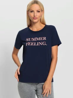 T-shirt à manches courtes motif imprimé