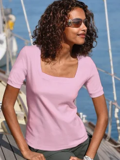 T-shirt à manches courtes pur coton