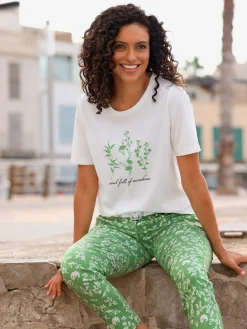 T-shirt à manches courtes pur coton