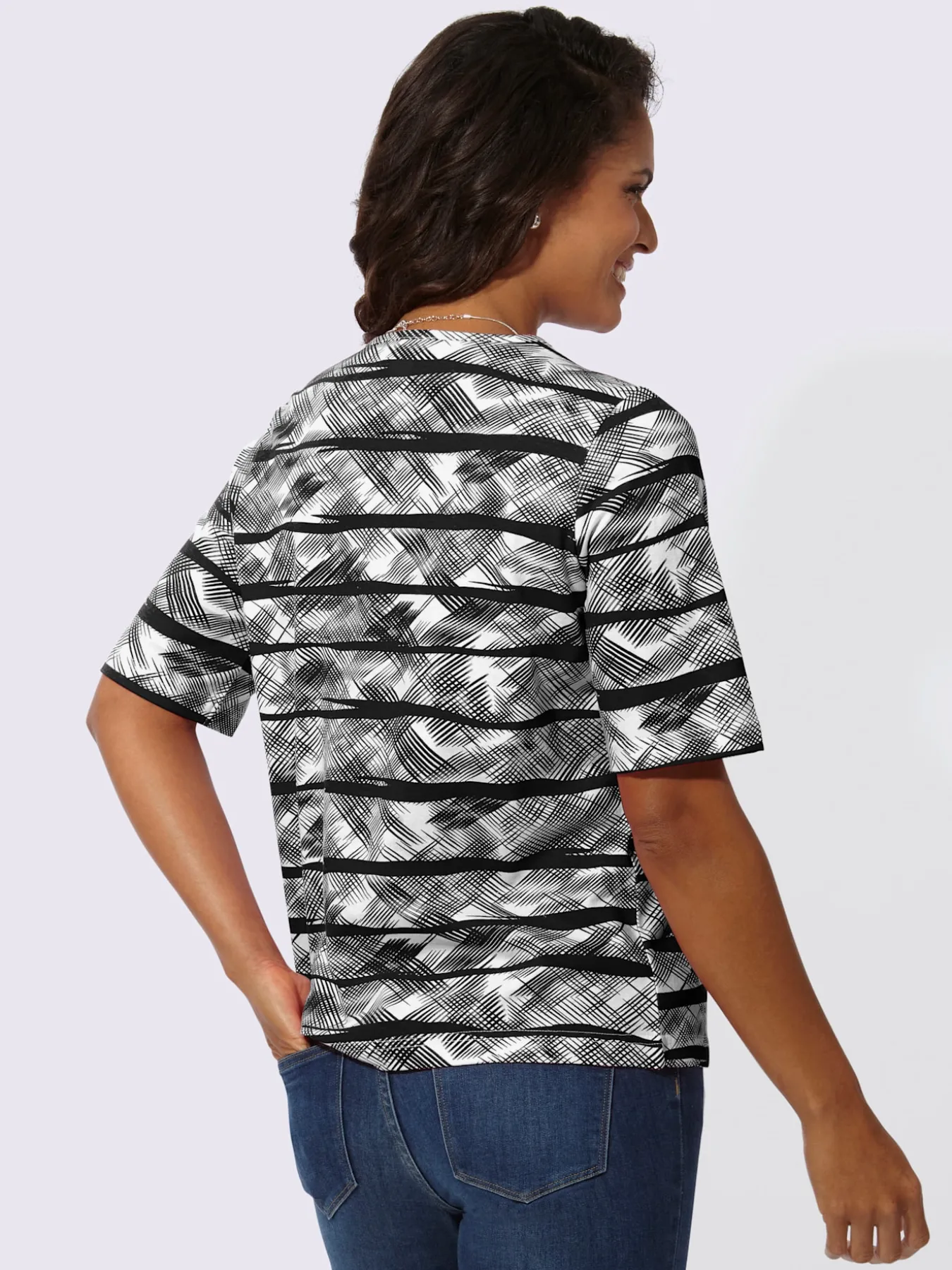 T-shirt à manches courtes pur coton