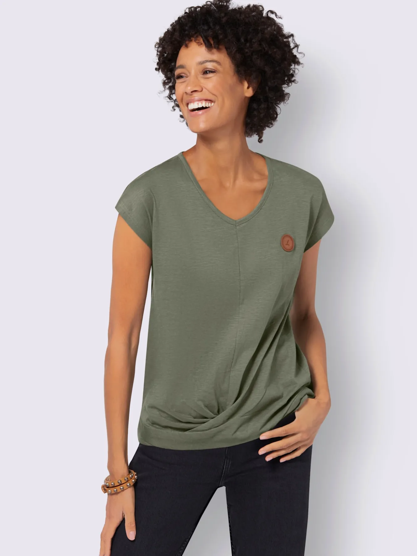 T-shirt à manches courtes pur coton
