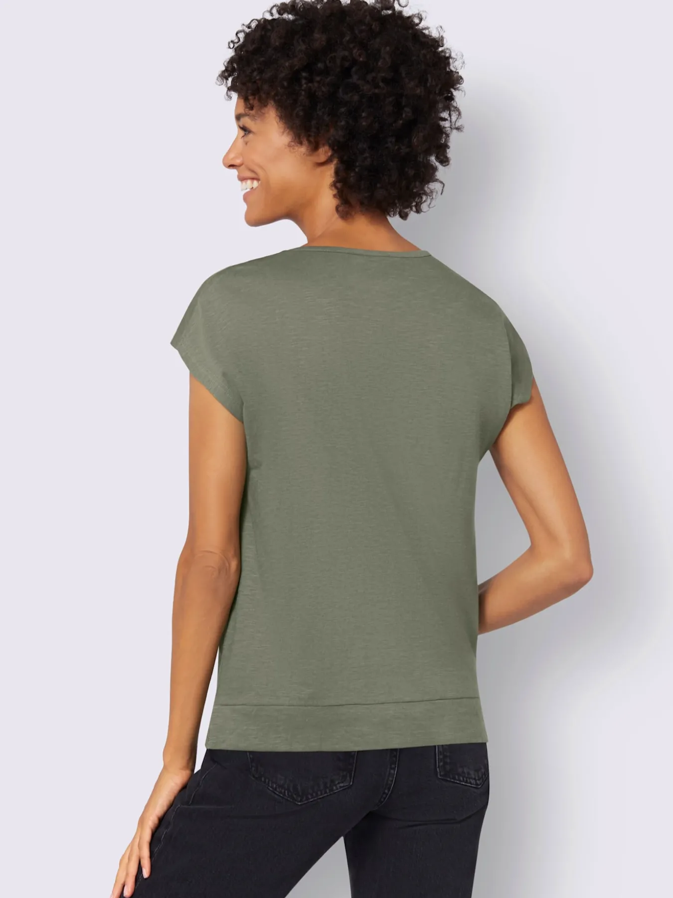 T-shirt à manches courtes pur coton